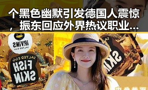 个黑色幽默引发德国人震惊,振东回应外界热议职业转型未来有意当解说员